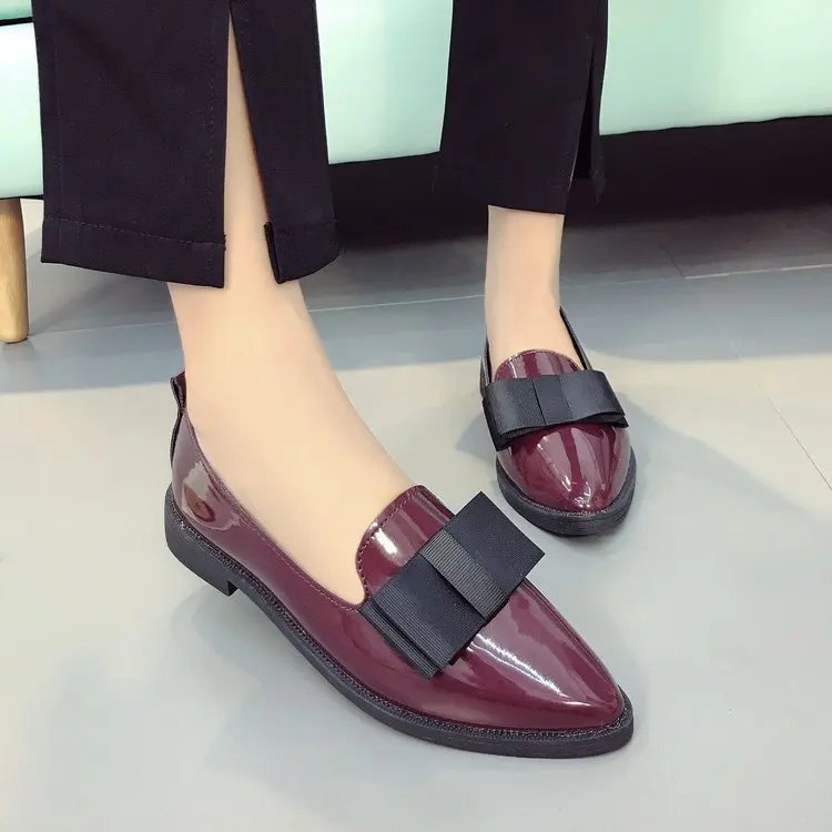

Bow-Knot Summer Shoes Ladies 2022 Fashion Women's Pointed Toe Shallow Mouth Female Footwear Casual Sneaker Butterfly Modis Comfo