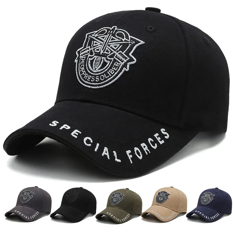 

Embroidery Special Forces Baseball Cap Men Army Tactical Snapback Caps Gorras Adjustable Unisex Casual Hat Bone Trucker Cap