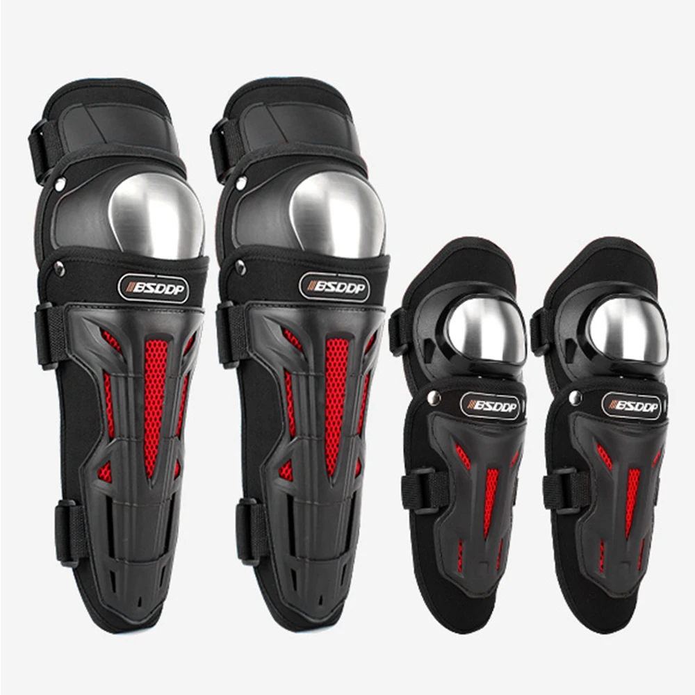 

Universal Motorcycle protective gear knight off-road motorcycle professional riding knee pads elbow pads four-piece windproof