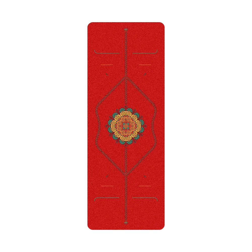 Матовый полиуретановый Коврик для йоги Zen Rhyme из натурального каучука