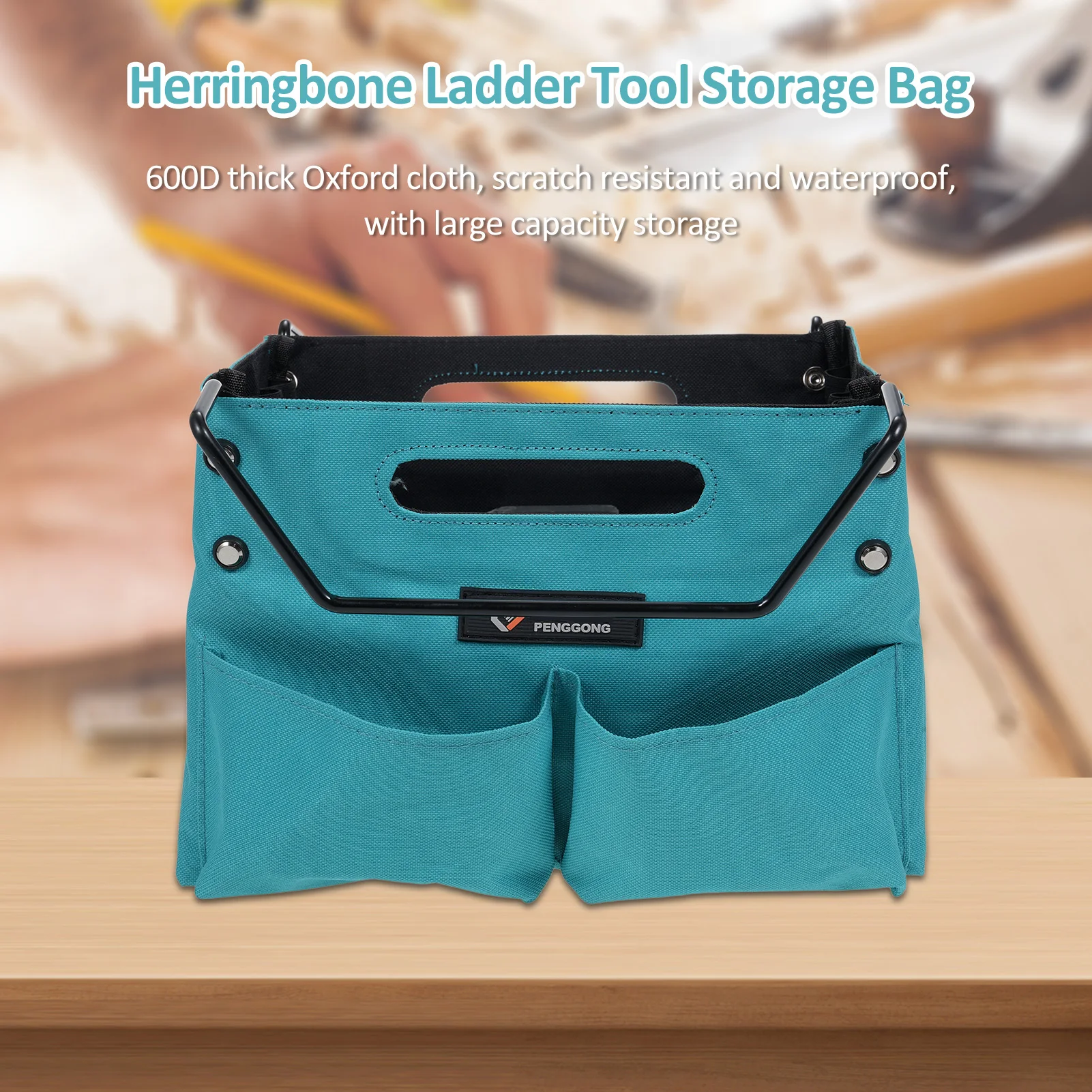 Многофункциональная портативная складная сумка для инструментов из ткани