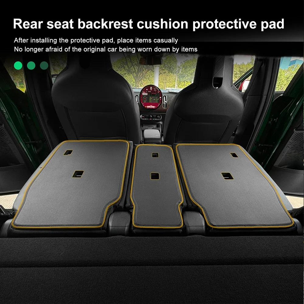 3 шт. защитные накладки на сиденья автомобиля из ПУ кожи