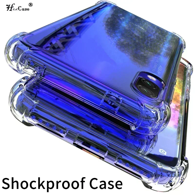 Note10 Pro Anti-Shock Soft Clear Silicone TPU Cover Case For SAMSUNG GALAXY S21 S20 S10 5G S10E PLUS Phone Tansparent |