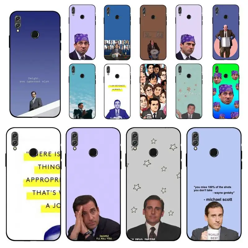 

MaiYaCa Michael Scott The Office Phone Case for Huawei Honor 10 i 8X C 5A 20 9 10 30 lite pro Voew 10 20 V30