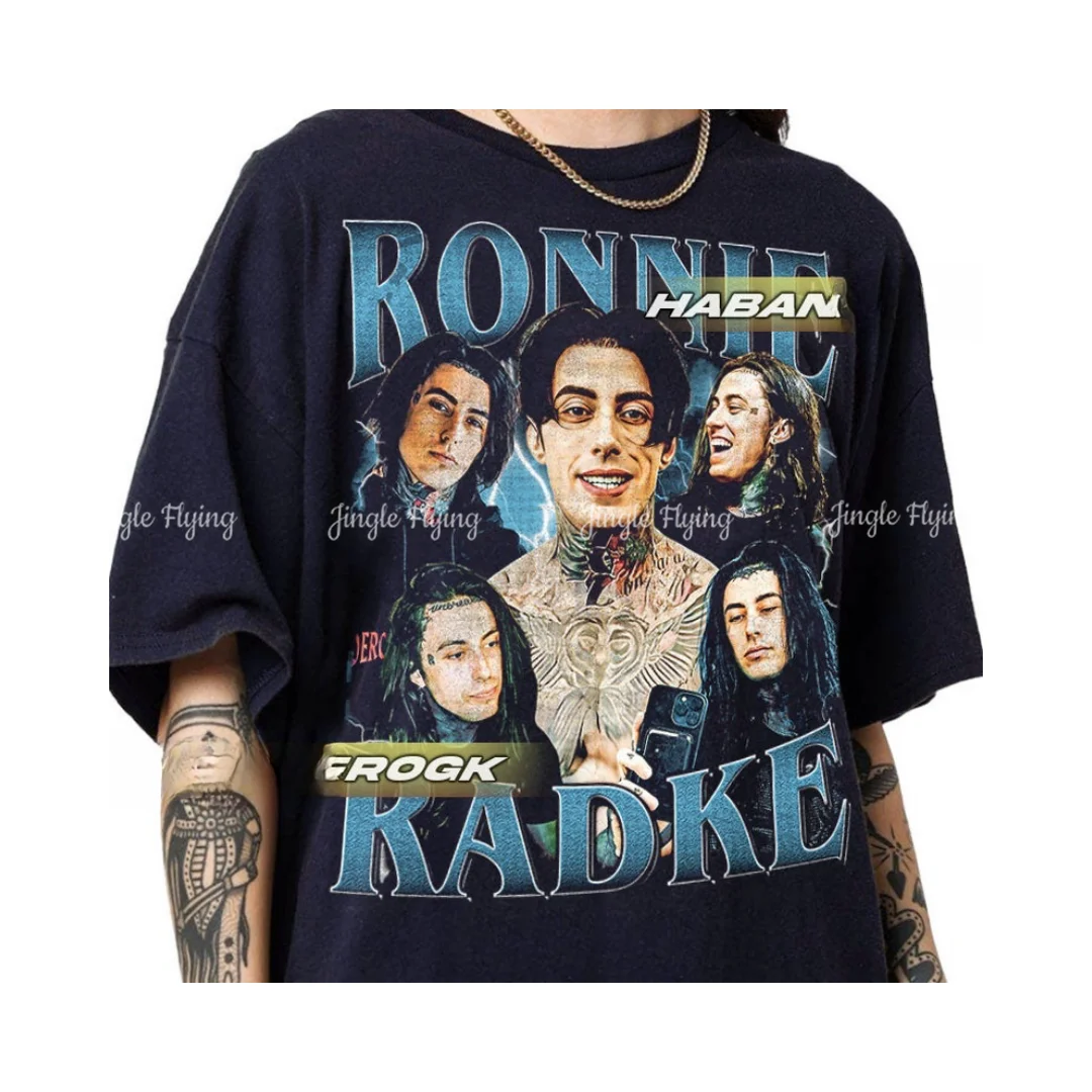Ограниченная коллекция Ronnie Radke винтажная рубашка подарок для женщин и мужчин