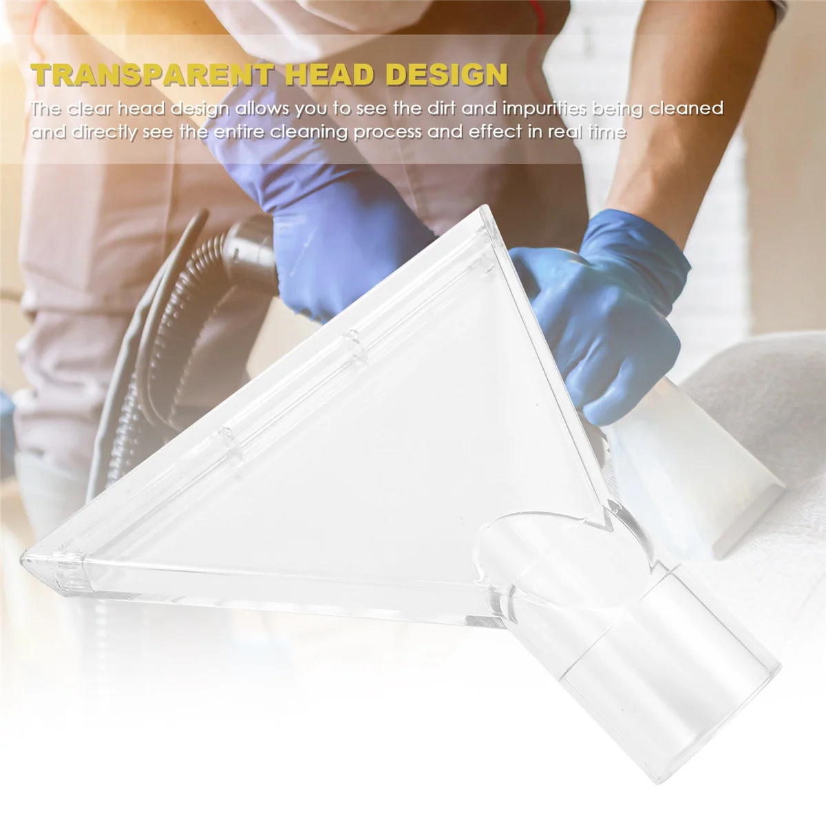 Инструмент для извлечения большой прозрачной головки обивки и очистки ковров