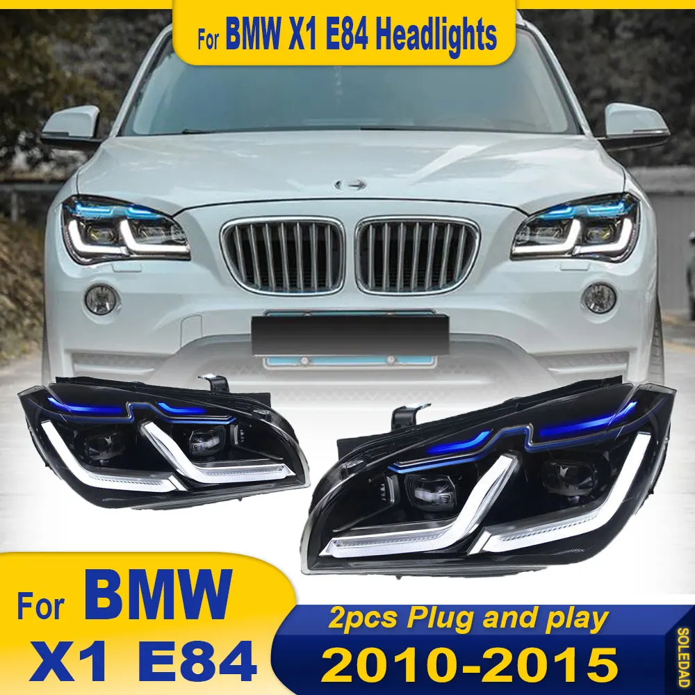 Автомобильные фары для BMW X1 E84 2010 2011 2012 2013 2014 2015 светодиодные лампы дневные ходовые