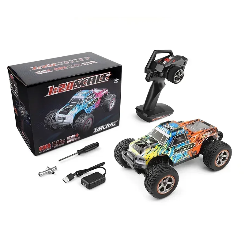 Новости WLtoys 204006 1/20 со светодиодной подсветкой 2 4G 4WD 50 км/ч металлическое шасси