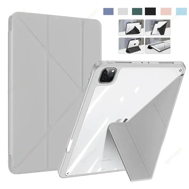 Чехол для Ipad Pro 11 2024 чехол iPad Air11 M2 Air5th 4th 10.9 Funda For 9. 10. 7th 8th Generation Case 10.2 9.7 Cover