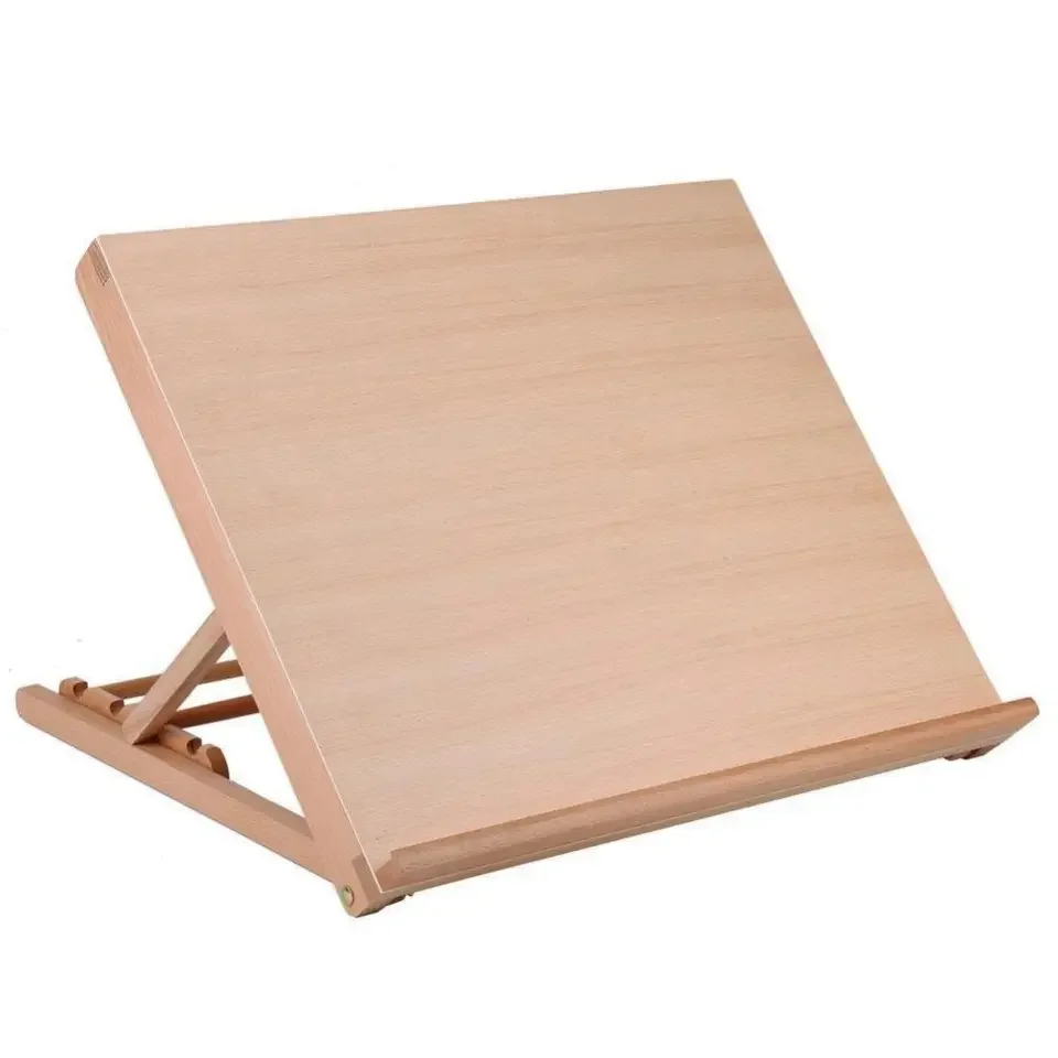 

Artist Adjustable Wooden Painting Easel Stand for display