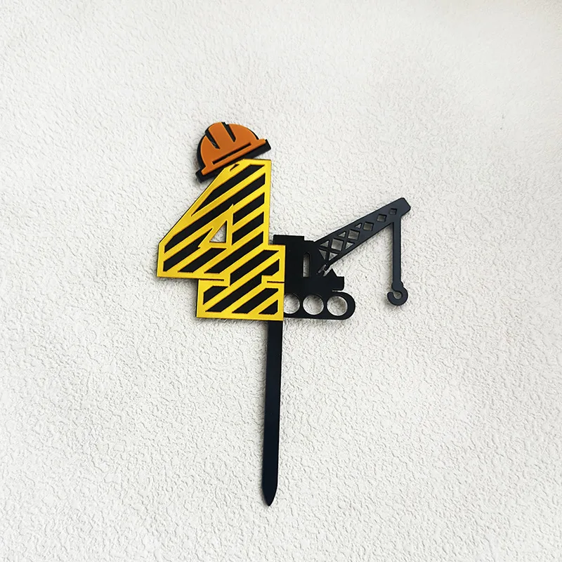 

Акриловый топпер для торта кран 1-9