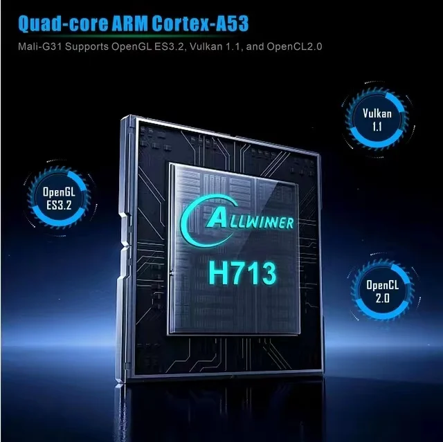 Android 11 4K Мини-проектор WiFi6 HY320 Allwinner H713 300ANSI BT5.0 1920*1080P Уличный портативный проектор