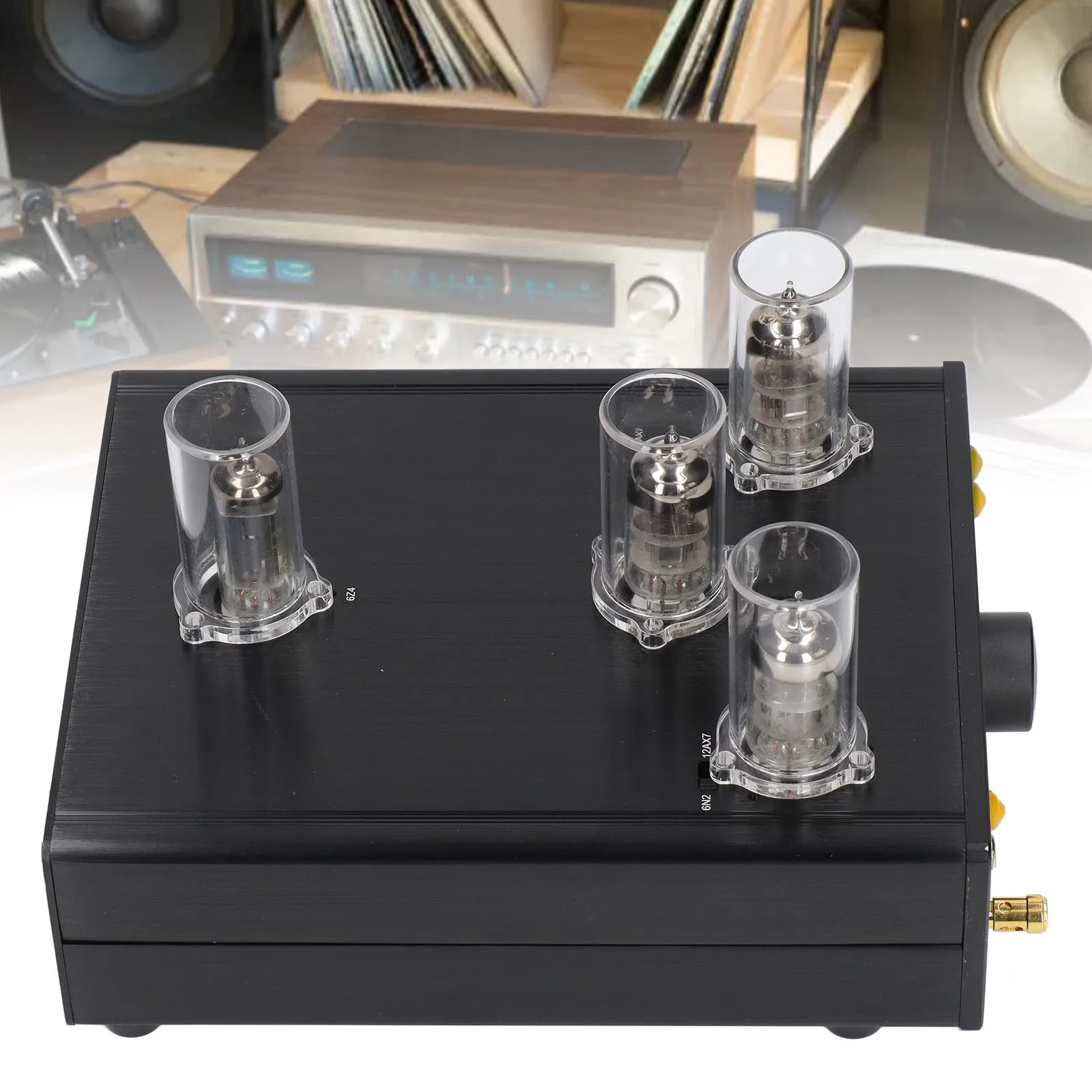 Вакуумный ламповый предусилитель Корпус из алюминиевого сплава