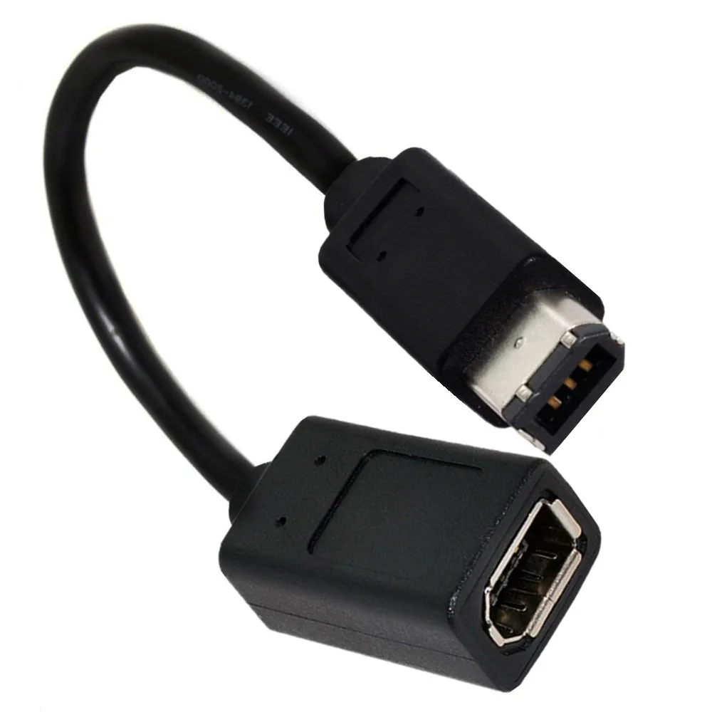 

Кабель-удлинитель Firewire черного цвета, 20 см