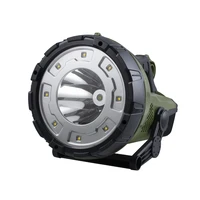 20w handheld led searchlight super bright 9led outdoor spotlight night fishing hunting portable rechargeable flashlight
