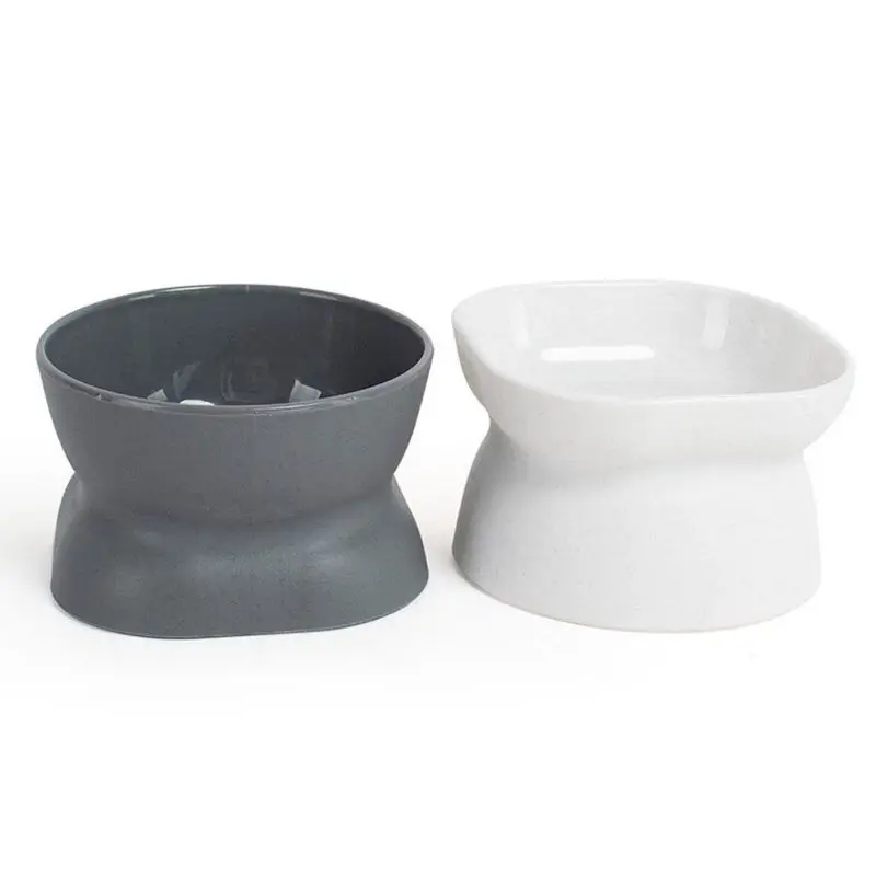 

Pet Cat Dog Feeder Drinking Bowl Kitten Puppy Safe Non-toxic Durable Plastic Water Bowl Practical Pet Supplies Dropship