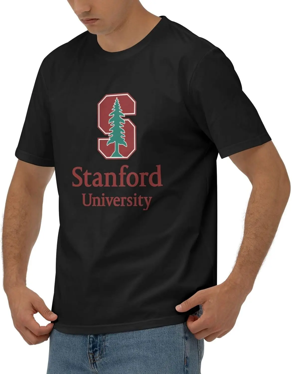 Стэнфордский университет повседневная удобная хлопковая мужская стандартная