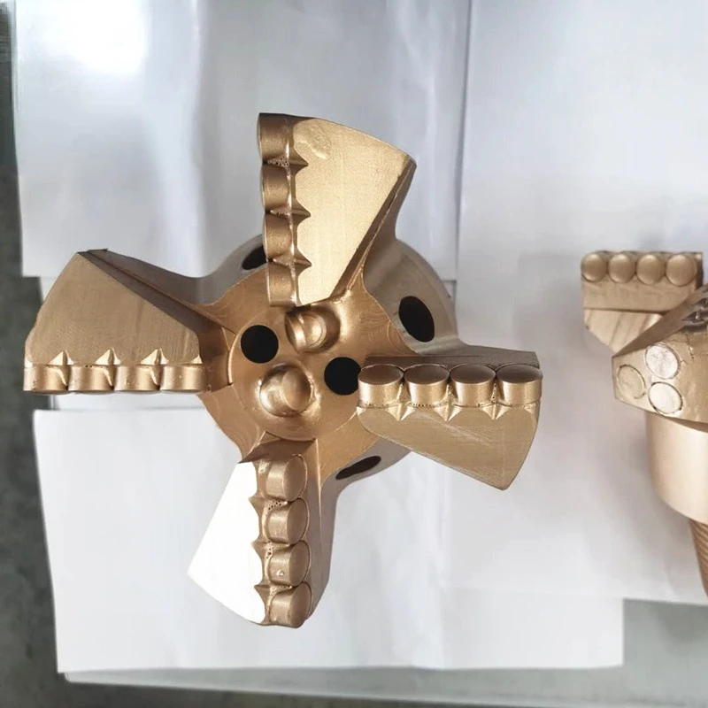 

Drill Tools Steel Body PDC 200mm 4 Bade Drag Bit