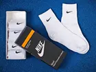 Носки длинные Nike - 5 пар Белый