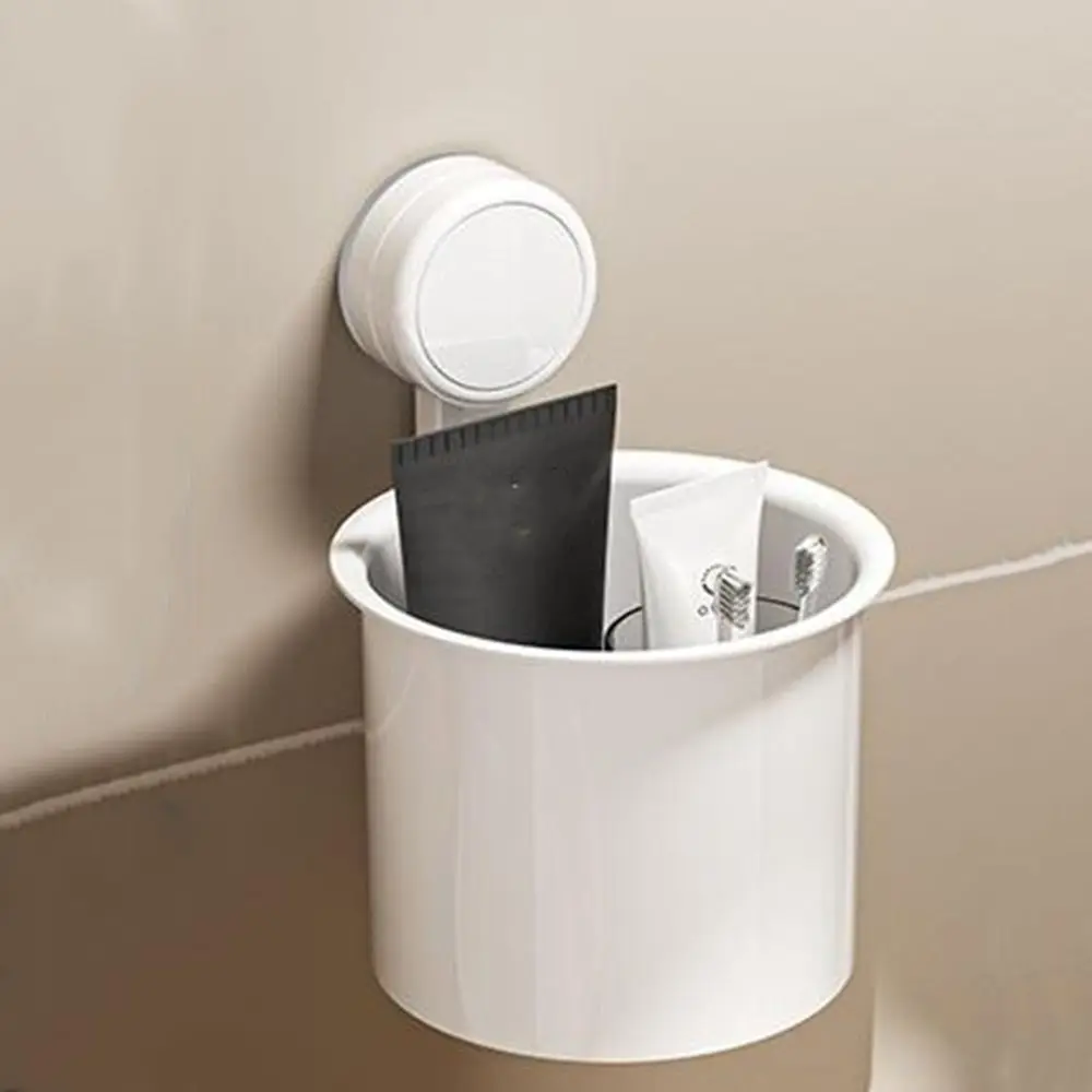 Пластиковая стойка для хранения на присоске настенное ведро мочалки без