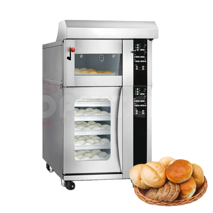 

Electric Bread Prover machine high quality Gas oven for kitchen Single deck Gas Electric Oven stainless steel bread prover