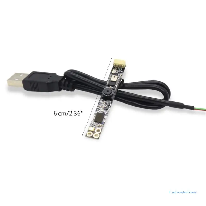 Модуль камеры USB 1600x1200 HM2057 2 МП угол обзора 60° встроенный микрофон для ноутбука