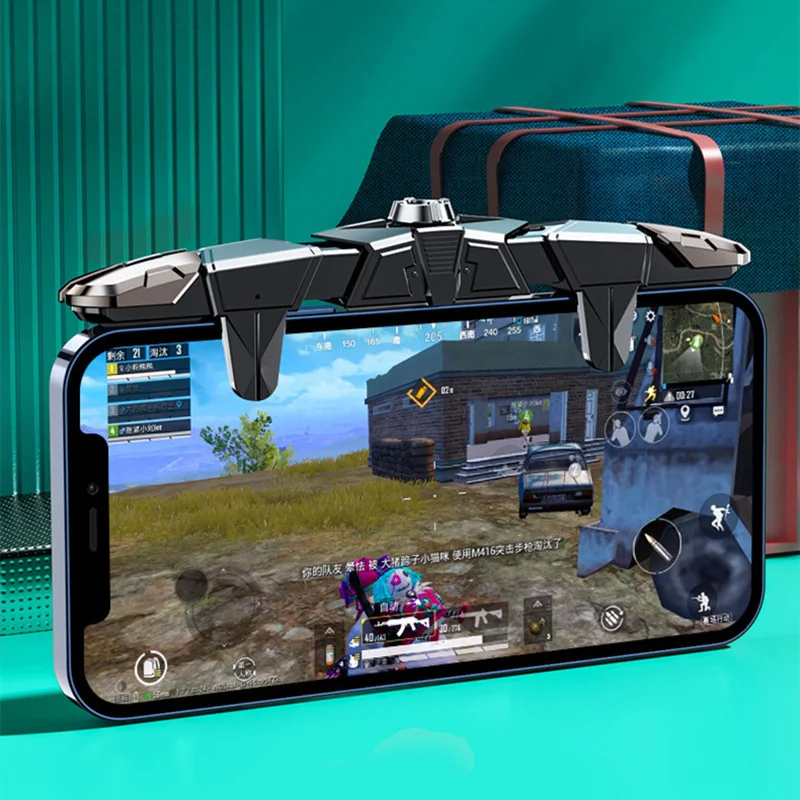 Геймпад G15, игровой триггер для смартфона, подходит для iPhone и Android