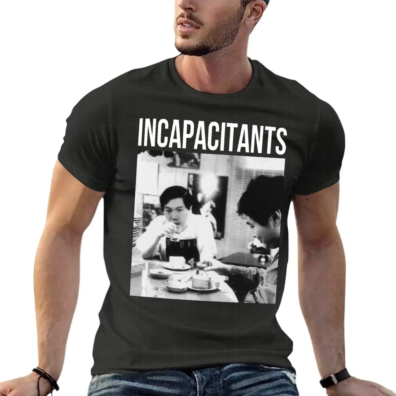 

Смешная Мужская футболка большого размера, 100% хлопок