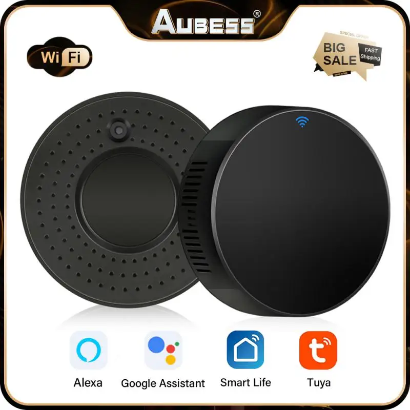 

AUBESS Tuya WiFi IR Remote Control Smart Universal For TV Air Conditioner Remote Control Work With Alexa Google Home Alice