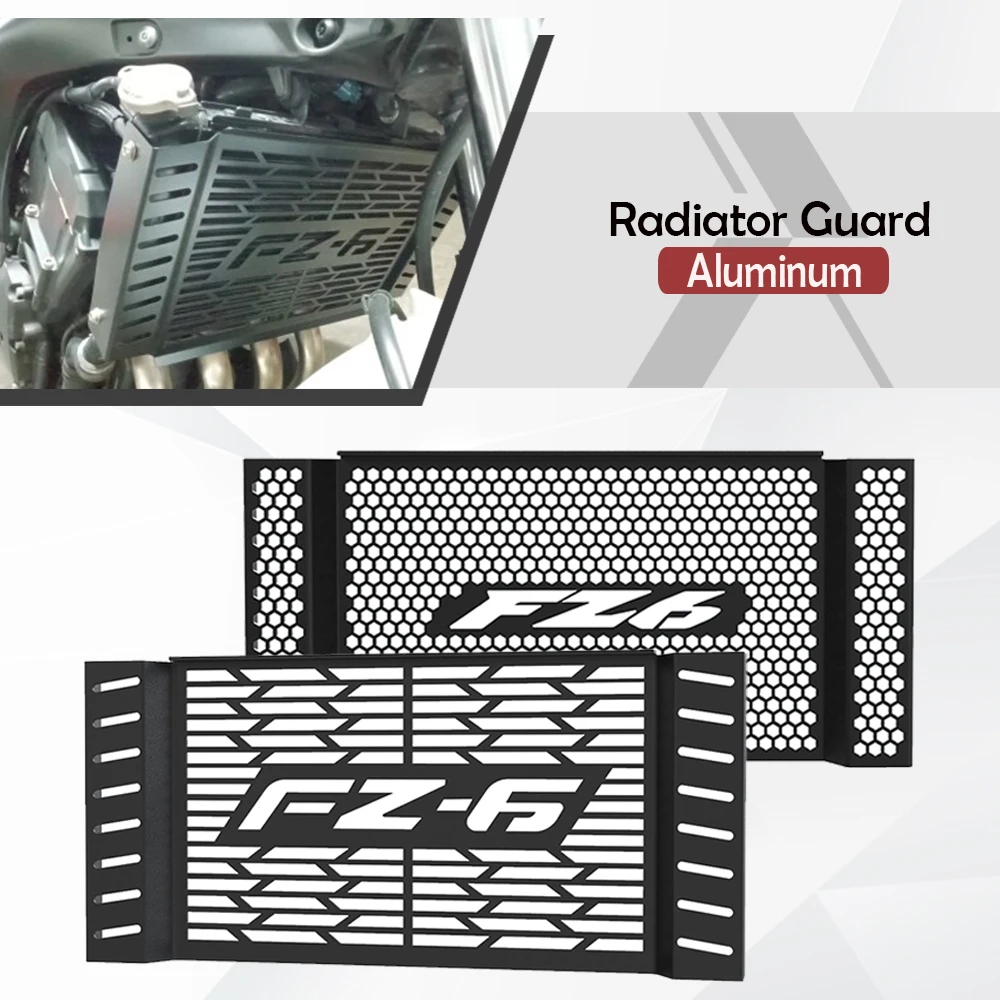 

FOR YAMAHA FZ6 FZ 6 Fazer FZ-6 2007 2008 2009 2010 Motorcycle Accessories Radiator Grille Guard Protector Grill Cover Protection