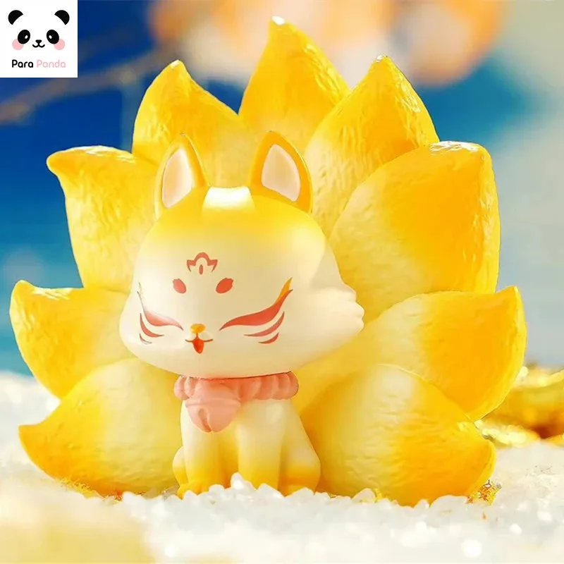

Mystery Box Ancient Nine Fox Fairy Series 2 Blind Box Toys Finding Auspicious Gods Figure surprise design toys decoration