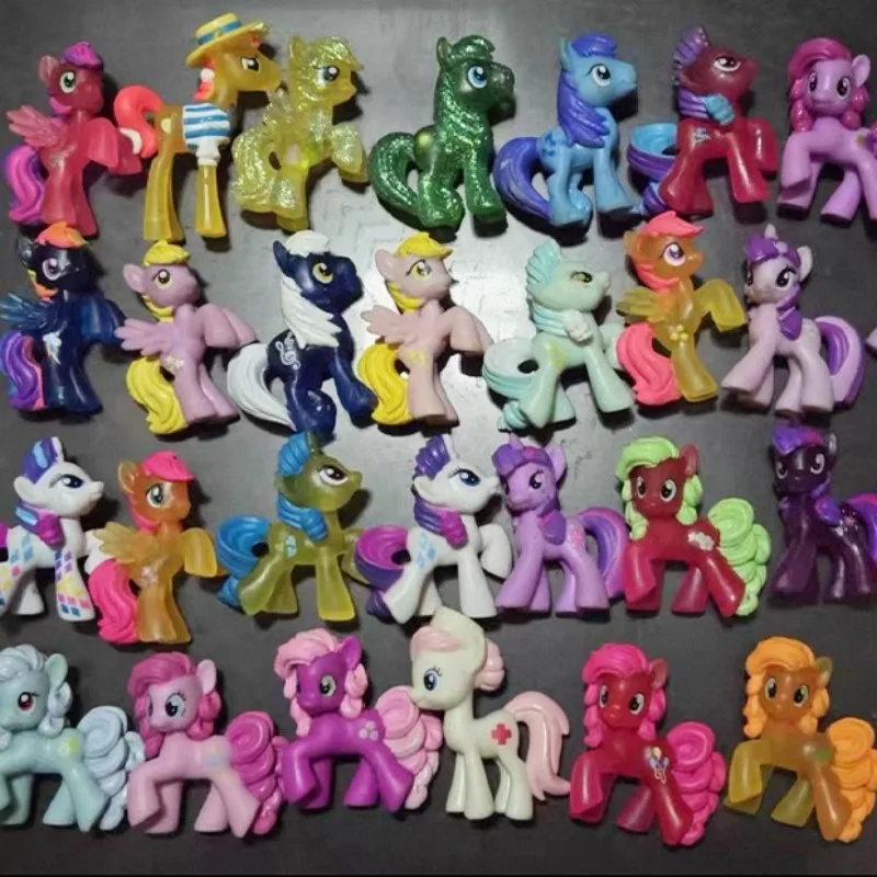 Фото Подлинная My Little Pony Rare Mini Edition, прозрачные Cutie Mark Lyra Heartstrings Twilight Sparkle, ночник, коллекционные игрушки №2