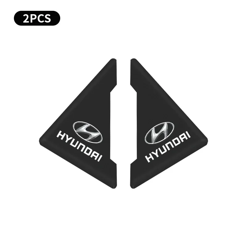 

2 шт., защитные наклейки на угол двери автомобиля от царапин для Hyundai I30 I20 IX20 IX35 Creta Kona Getz Veloster Tucson
