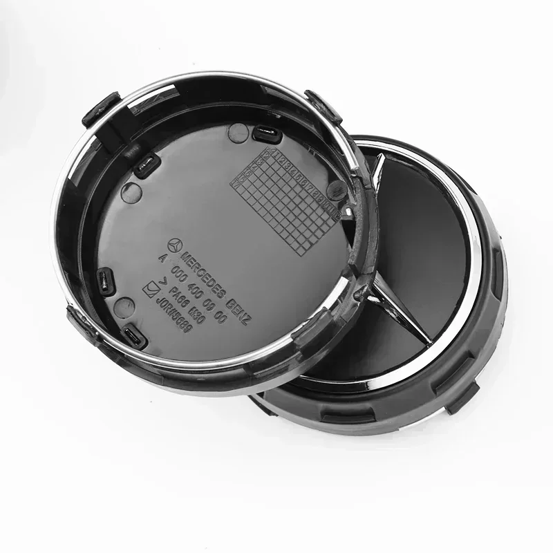 4 шт./лот 75 мм A 0004000900 Крышка ступицы колеса автомобиля эмблема значок с логотипом