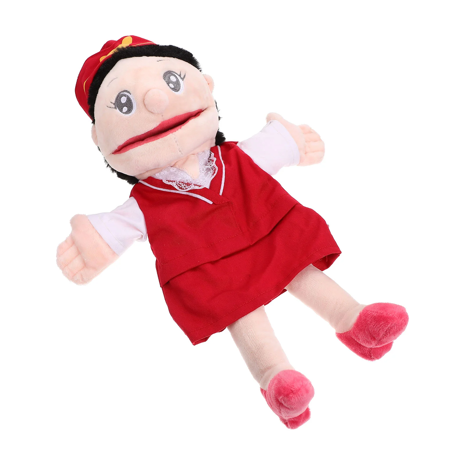 

Cartoon Finger Puppet Family Story Time Cosplay Puppet Portable Stuffed Doll Plaything