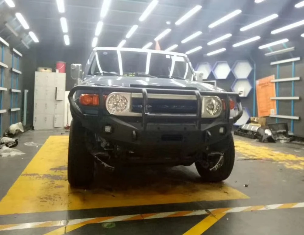 Стальной передний бампер-кенгурятник для Toyota Hilux, 4Runner, Rav4, Prado, Land Cruiser, Ford Ranger, F150, Navara, NP300, Patrol (art.: 3920dce893610) - 3920dce893610