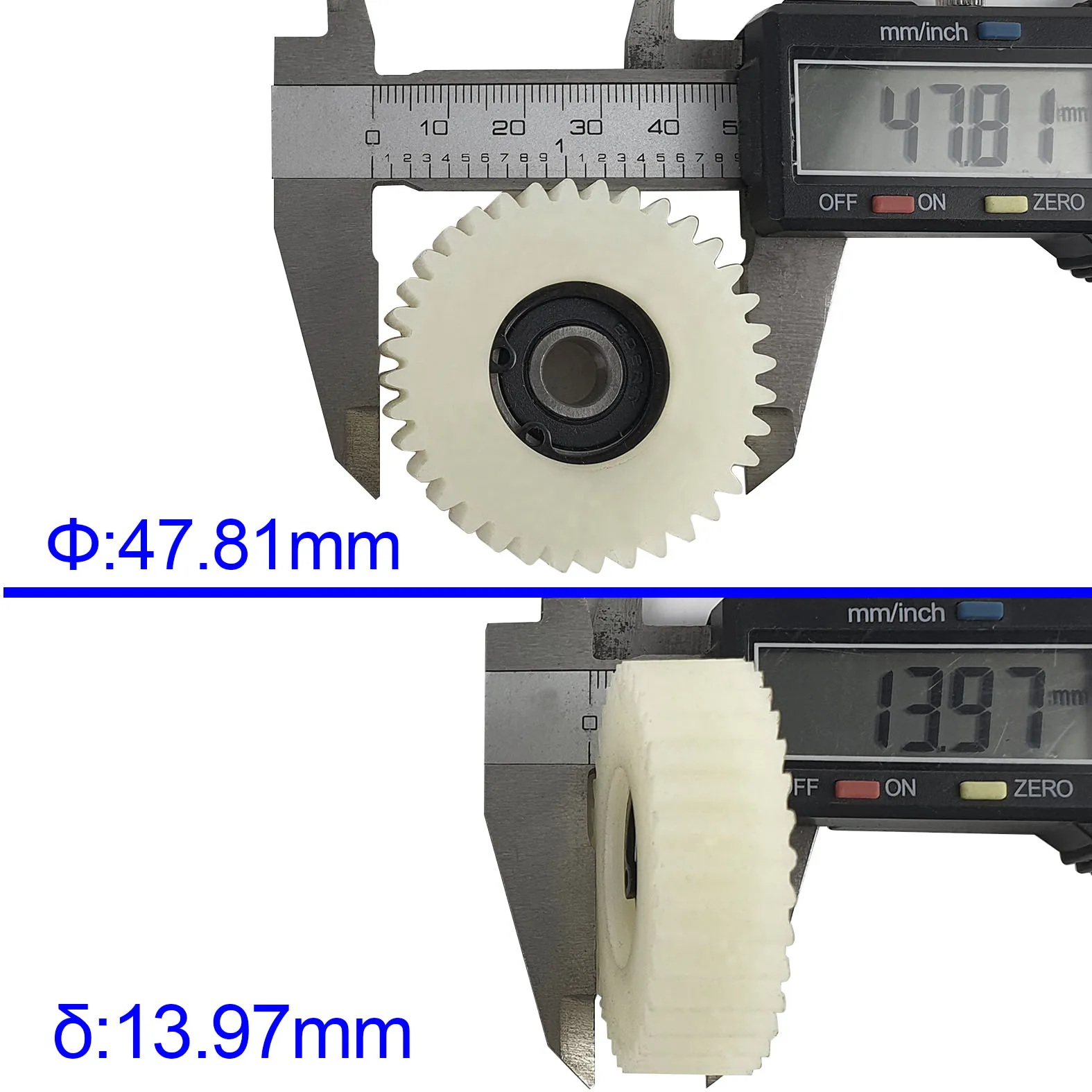 Шестерни для мотора 500 Вт электровелосипеда/шестерни редукторного