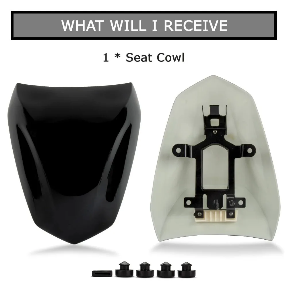 Заднее ПАССАЖИРСКОЕ СИДЕНЬЕ мотоцикла чехол для капота обтекатель Kawasaki Ninja 650