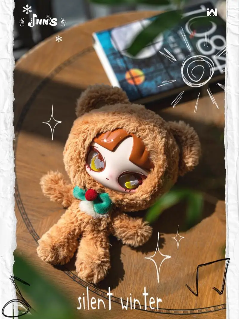 INN Sound Зимняя серия Слепая коробка Ручная фигурка Виниловая кукла Сумка Декор Kawaii
