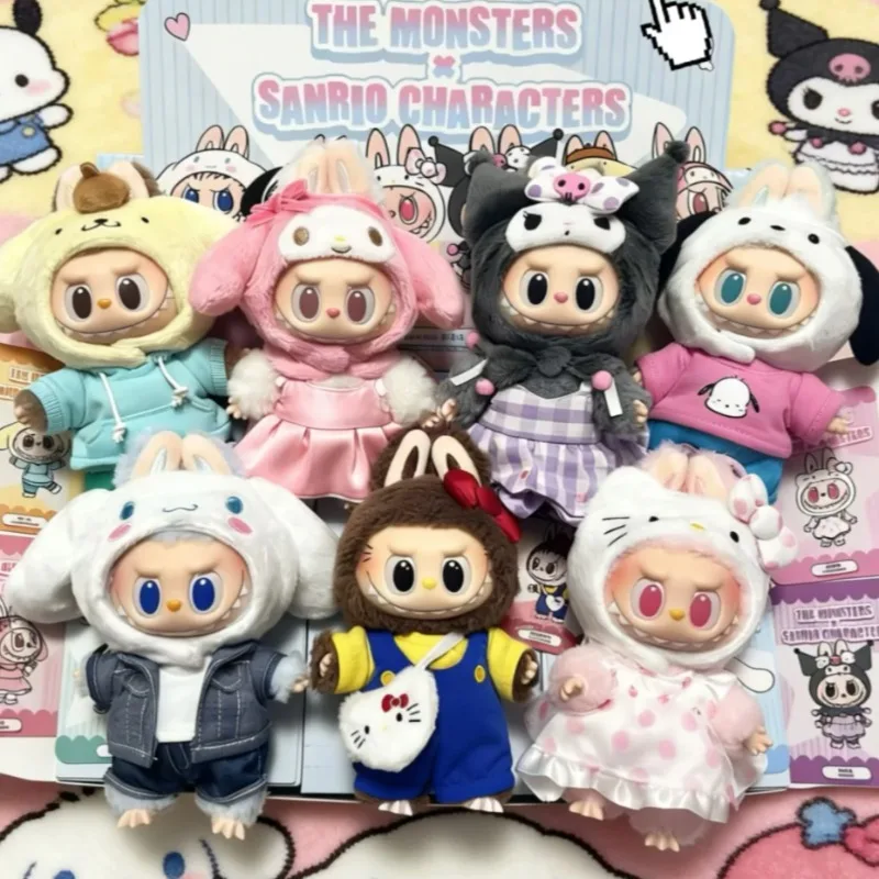 Фото POP MART SANRIO CHARACTERS LABUBU THE MONSTERS: Виниловая плюшевая игрушка-сюрприз (Blind Box) – Милый домашний декор, коллекционная игрушка для повседневной коллекции №3
