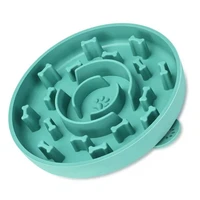 2022 mat pet dogs cats slow food bowls with suction cup feeding silicone food bowl dog lick pad slow feeders treat dispensing