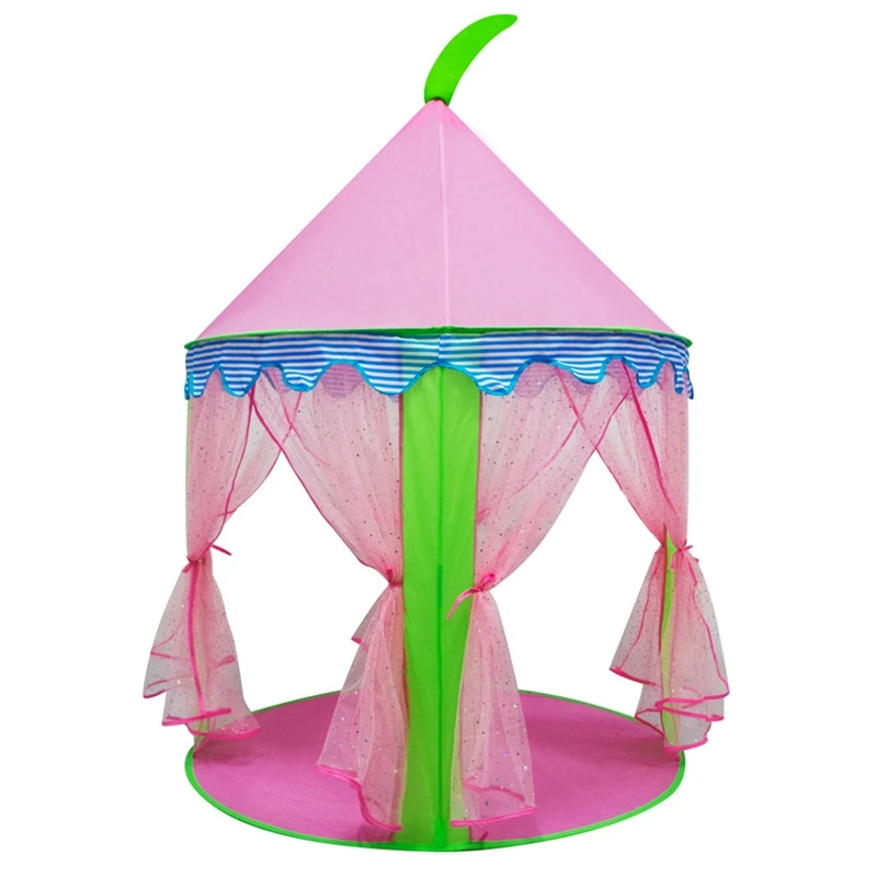 

Children's Net Yarn Tent Folding Indoor Ball Pool Game House Tents Dollhouse Tent Gift For Kids Games Center