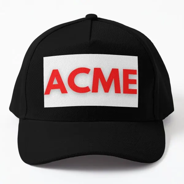 

Acme Baseball Cap Hat Bonnet Black Mens Sport Women Outdoor Summer Fish Casual Czapka Solid Color Sun Casquette Boys Hip Hop