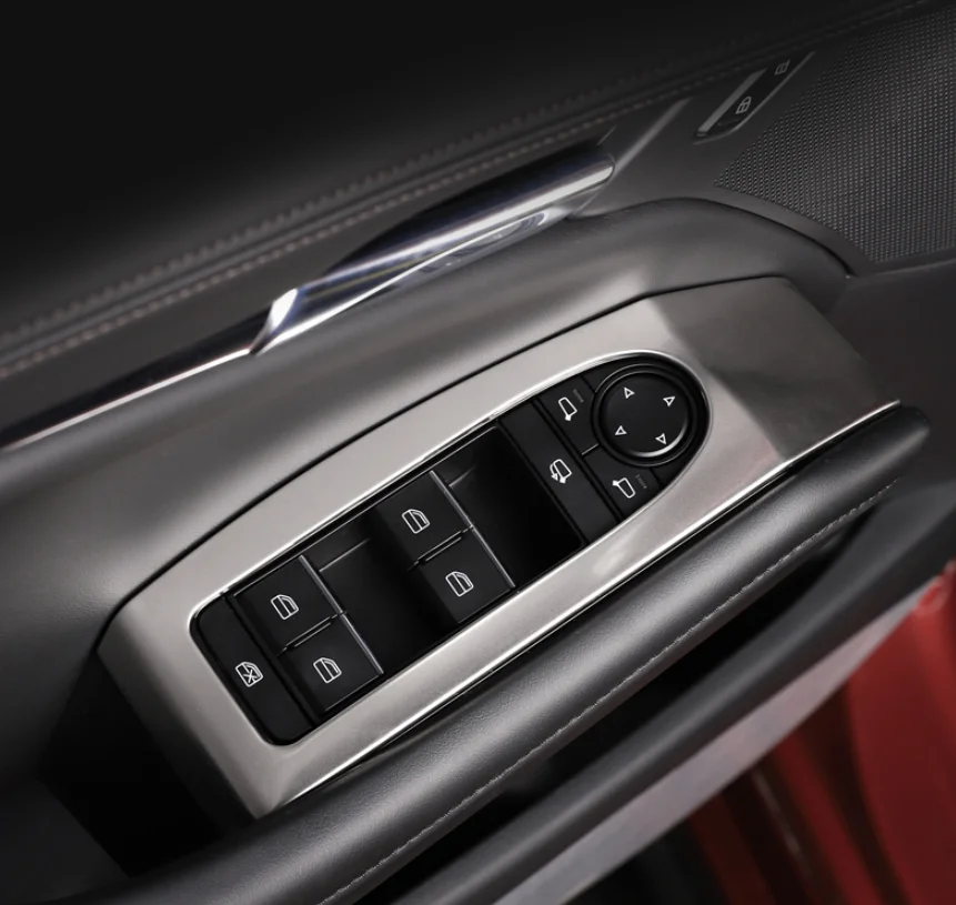 

Для Mazda 3 Axela 2019 2020 аксессуары для интерьера из нержавеющей стали панель для автомобильных дверей подлокотников и окон переключатель подъемник искусственная отделка