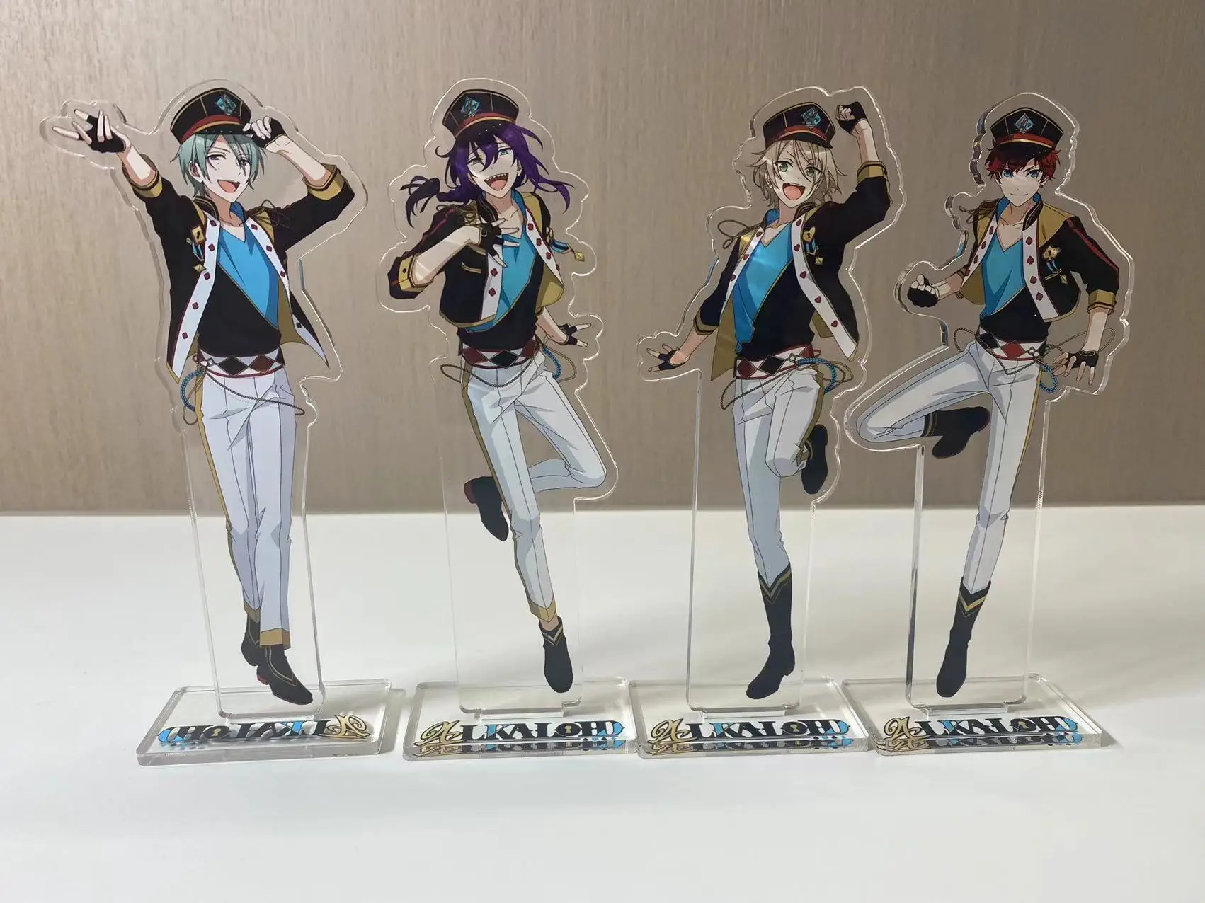 Фото Аниме-игра Ensemble Stars, акриловая стоячая модель персонажа Trickstar, штраф, UNDEAD, Knights, 2wink, подарочный набор для украшения рабочего стола №5