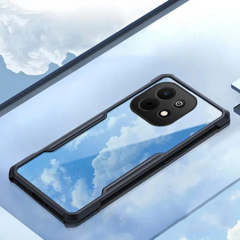 Фото Чехол для телефона Huawei Nova Y74 Y73, прозрачный пластиковый чехол с воздушной подушкой, противоударный, жесткий, прозрачный чехол для Huawei Nova Y74 Y73 №3