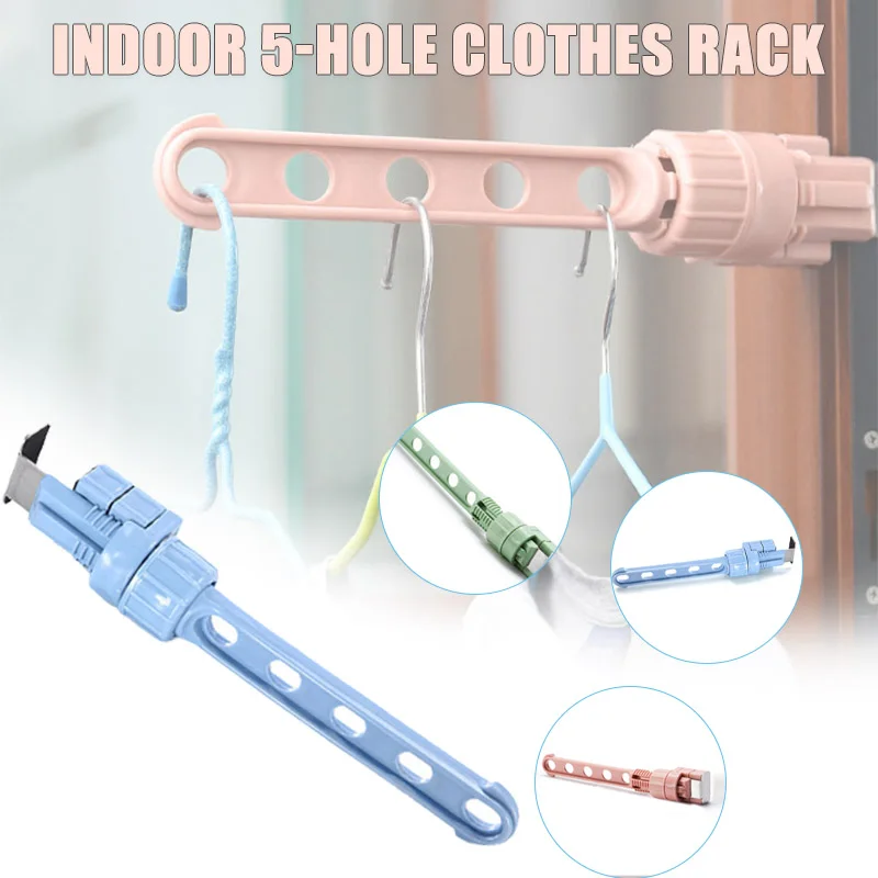 

Convenient Outdoor Travel Portable Drying Racks Window Frame Clothes Hanger Adjustable Hanging Rack Laundry Storage Hanger
