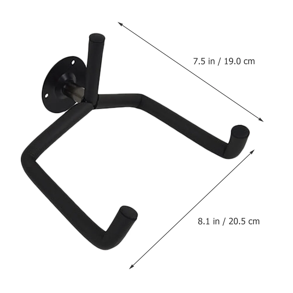 Съемная вешалка для гитары с диагональным дисплеем черная 2 шт./компл. стабильная