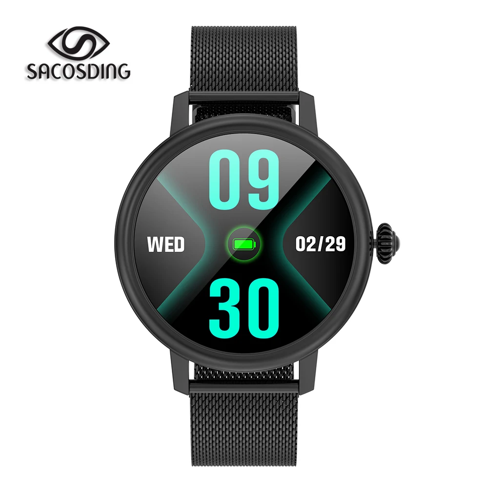 

Smart Watch Women 2022 Heart Rate Smartwatch Fitness Sports Clock Fashion Ladies Smartband Watch Girls Bracelets For Android IOS