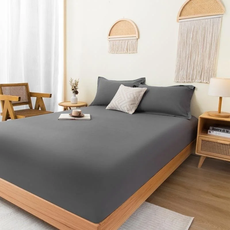 Bed Mattress Cover Sheets Fitted Single Sheet Twin